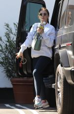 LUCY HALE Heading to a Spa in West Hollywood 02/28/2022