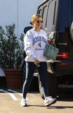 LUCY HALE Heading to a Spa in West Hollywood 02/28/2022