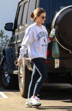LUCY HALE Heading to a Spa in West Hollywood 02/28/2022