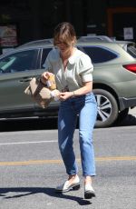 LUCY HALE in Denim Out for Coffee in Los Angeles 03/11/2022