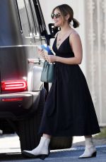 LUCY HALE Leaves a Beauty Salon in West Hollywood 03/01/2022