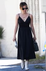 LUCY HALE Leaves a Beauty Salon in West Hollywood 03/01/2022