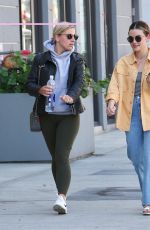 LUCY HALE Leaves a Spa in Los Angeles 03/19/2022