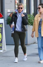 LUCY HALE Leaves a Spa in Los Angeles 03/19/2022