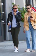 LUCY HALE Leaves a Spa in Los Angeles 03/19/2022