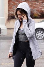 LUCY HALE Leaves a Workout in Studio City 03/28/2022