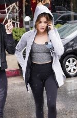 LUCY HALE Leaves a Workout in Studio City 03/28/2022