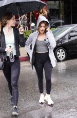 LUCY HALE Leaves a Workout in Studio City 03/28/2022