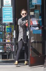 LUCY HALE Leaves UPS Store in Stdio City 03/20/2022