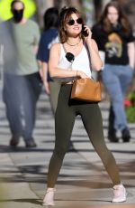 LUCY HALE Out and About in Los Angeles 03/20/2022