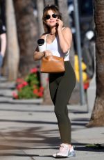 LUCY HALE Out and About in Los Angeles 03/20/2022