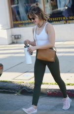 LUCY HALE Out and About in Los Angeles 03/20/2022
