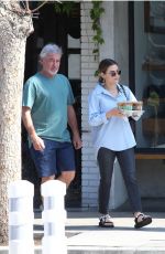 LUCY HALE Out for Coffee at Alfred in Los Angeles 03/30/2022