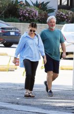 LUCY HALE Out for Coffee at Alfred in Los Angeles 03/30/2022