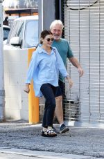 LUCY HALE Out for Coffee at Alfred in Los Angeles 03/30/2022