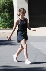 LUCY HALE Out Hiking in Los Angeles 03/23/2022