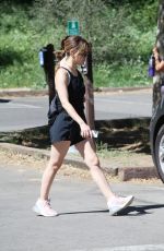 LUCY HALE Out Hiking in Los Angeles 03/23/2022