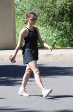 LUCY HALE Out Hiking in Los Angeles 03/23/2022