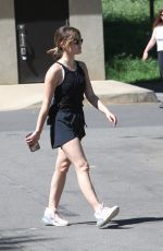 LUCY HALE Out Hiking in Los Angeles 03/23/2022