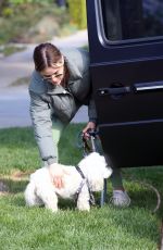 LUCY HALE Out Hiking with Her Dogs in Los Angeles 03/13/2022