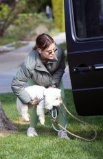 LUCY HALE Out Hiking with Her Dogs in Los Angeles 03/13/2022