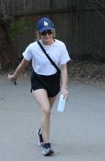 LUCY HALE Out Hikinig in Los Angeles 03/01/2022