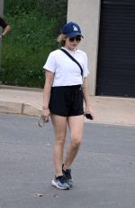 LUCY HALE Out Hikinig in Los Angeles 03/01/2022