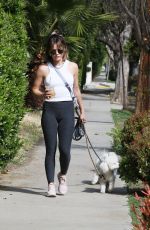 LUCY HALE Out Hikinig with Her Dogs in Los Angeles 03/17/2022