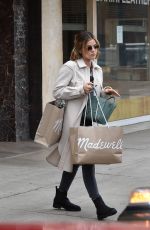 LUCY HALE Out Shopping in Studio City 03/04/2022