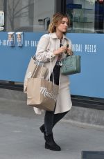 LUCY HALE Out Shopping in Studio City 03/04/2022
