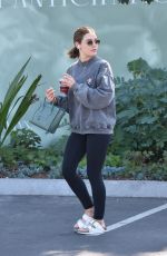 LUCY HALE Shopping at Erewhon Market in Studio City 03/03/2022