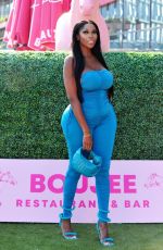 LYSTRA ADAMS Celebrates Her Birthday at Boujee Bar in Liverpool 03/20/2022