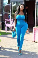 LYSTRA ADAMS Celebrates Her Birthday at Boujee Bar in Liverpool 03/20/2022
