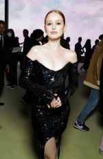 MADELAINE PETSCH at Balmain Fashion Show in Paris 03/02/2022
