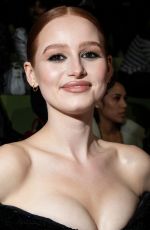 MADELAINE PETSCH at Balmain Fashion Show in Paris 03/02/2022