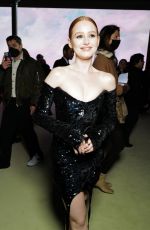 MADELAINE PETSCH at Balmain Fashion Show in Paris 03/02/2022