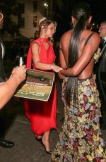 MADELYN CLINE and CARLACIA GRANT Arrives at Vanity Fair x Bacardi Party in Hollywood 03/22/2022