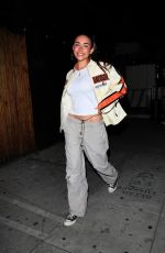 MADISON BEER Celebrates Her 23rd Birthday in West Hollywood 03/04/2022