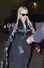 MADONNA Night Out in West Hollywood 03/21/2022