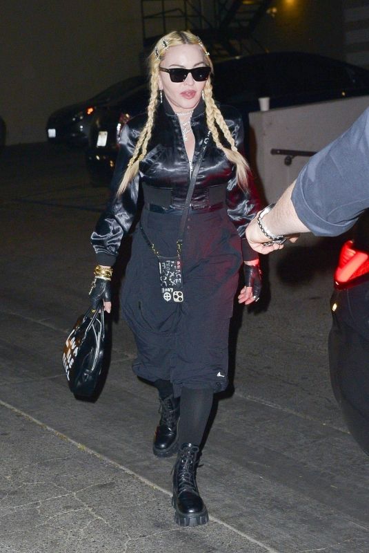 MADONNA Night Out in West Hollywood 03/21/2022