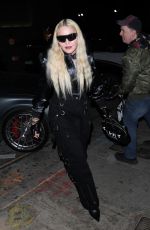 MADONNA Out for Dinner at Craig