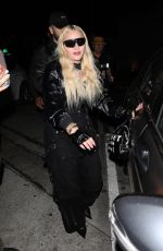 MADONNA Out for Dinner at Craig