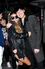 MADS LEWIS at Join Curtis Newbill 26th Birthday Party in West Hollywood 03/06/2022