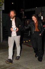 MAGGIE GYLLENHAAL and Peter Sarsgaard at E Baldi in Beverly Hills 03/09/2022