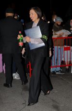 MAGGIE GYLLENHAAL Leaves New York Film Critics Circle Awards 03/16/2022