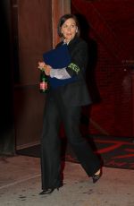 MAGGIE GYLLENHAAL Leaves New York Film Critics Circle Awards 03/16/2022