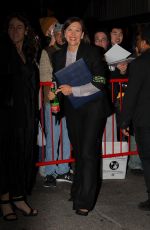 MAGGIE GYLLENHAAL Leaves New York Film Critics Circle Awards 03/16/2022
