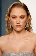 MAIKA MONROE at 2022 Vanity Fair Oscar Party in Beverly Hills 03/27/2022