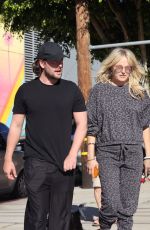 MALIN AKERMAN and Jack Donnelly Out in Los Angeles 02/28/2022