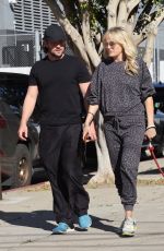 MALIN AKERMAN and Jack Donnelly Out in Los Angeles 02/28/2022